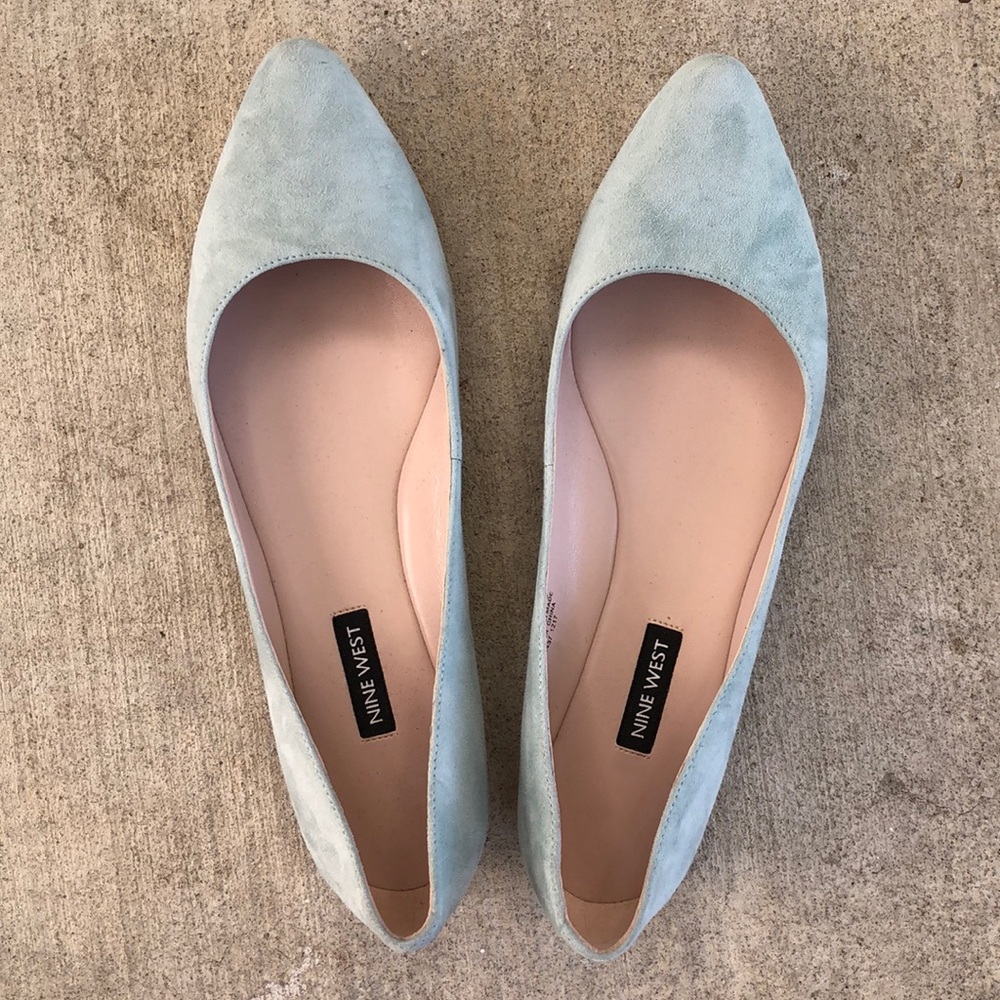 Nine West Speakup Suede Flats